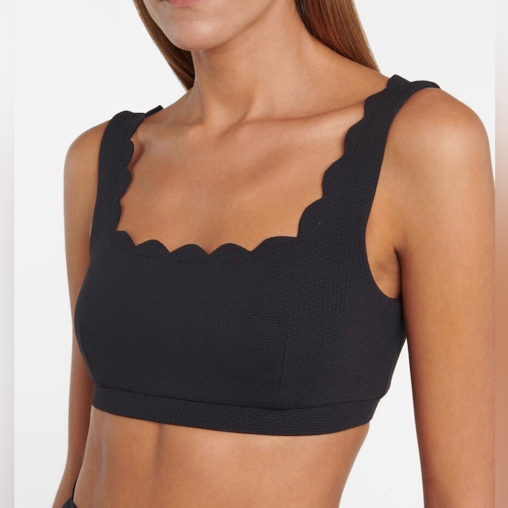 Cupshe women’s size extra large‎ swim, top black color new with tags